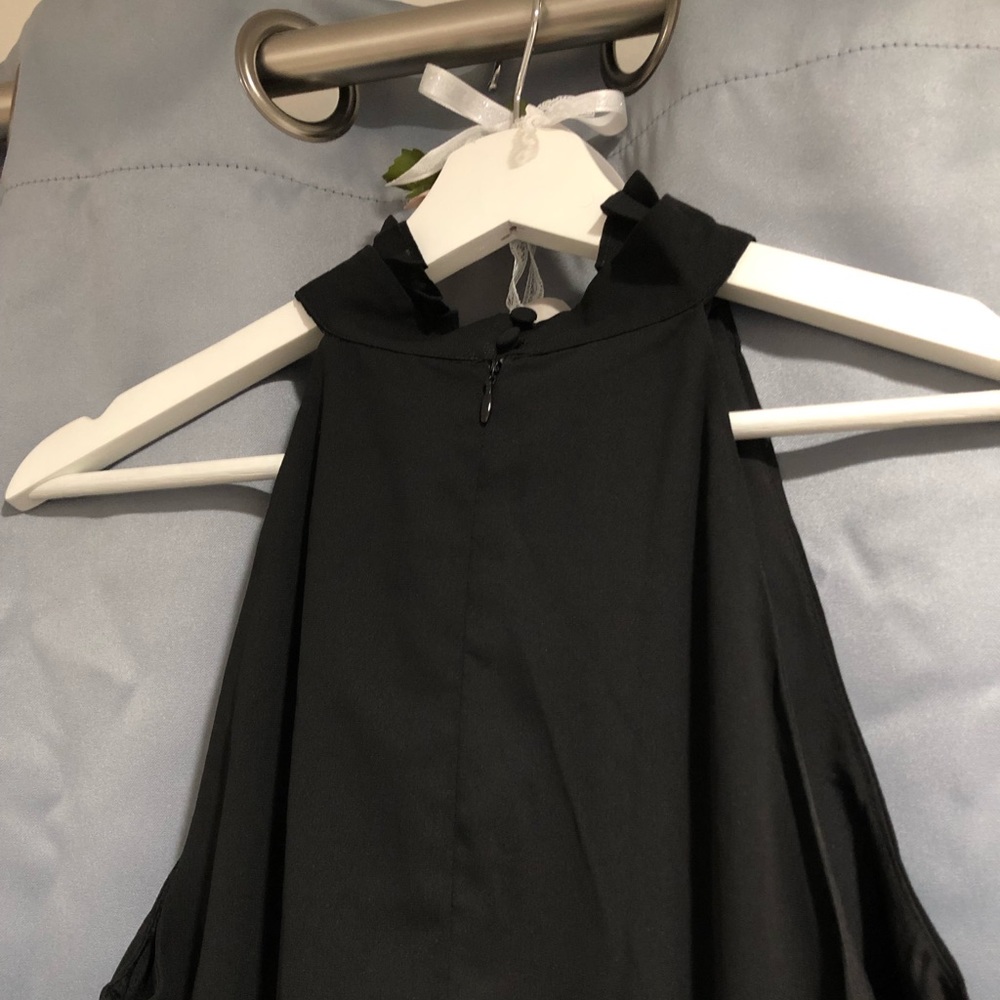 C/MEO Halter Ruffle Mini Dress - Picture 6 of 8